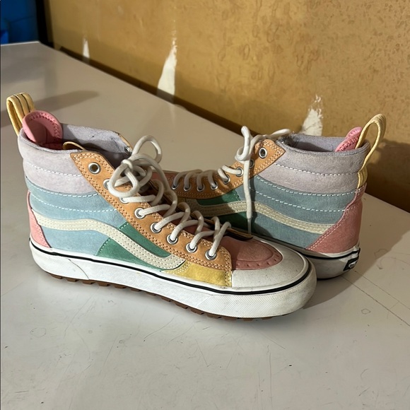 Vans Multicolor High-Top Sneakers - Picture 3 of 6
